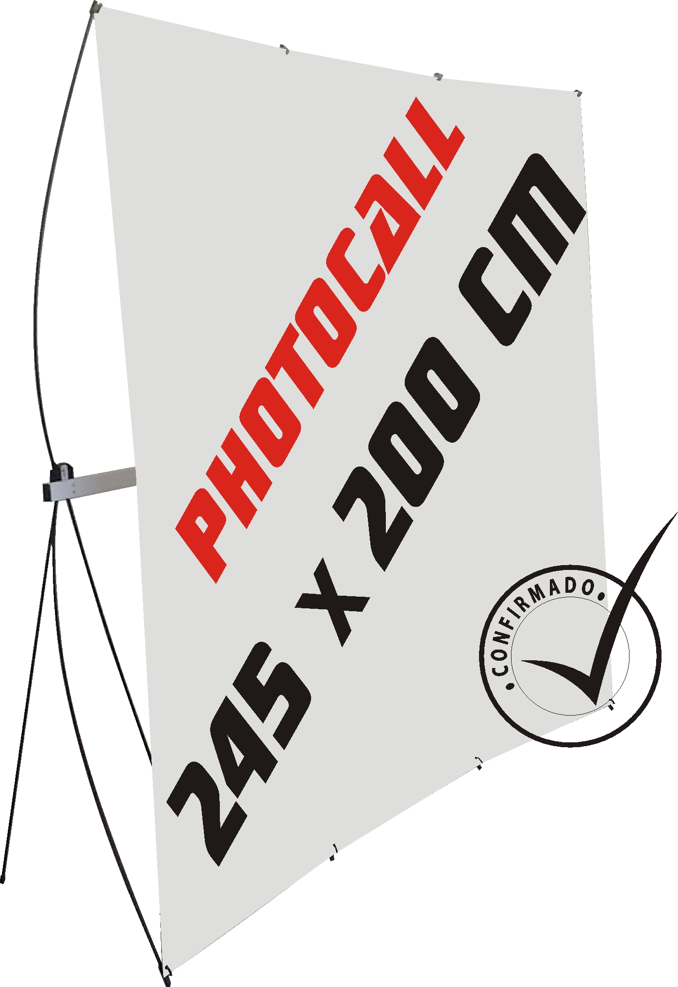 banner photocall 250 x 200 cm